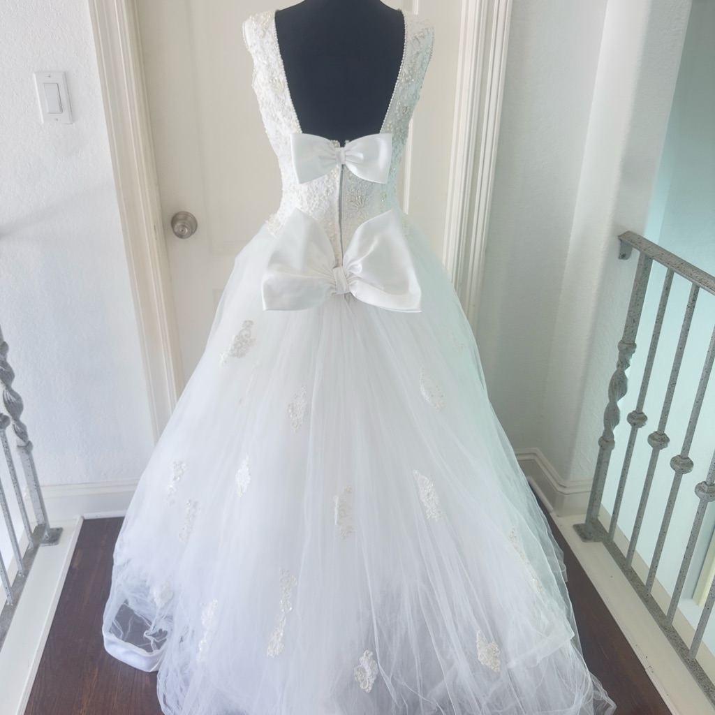 Gorgeous Vintage Mori Lee Sz 8 Wedding Dress
